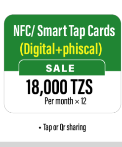 NFC/ Smart Tap Cards (Digital+Physical)